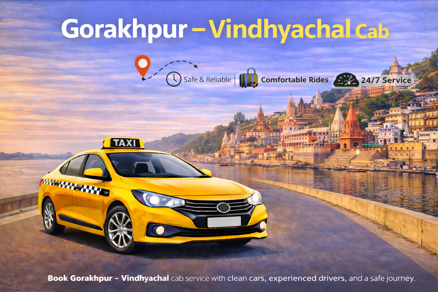 Gorakhpur To Vindhyachal Cab